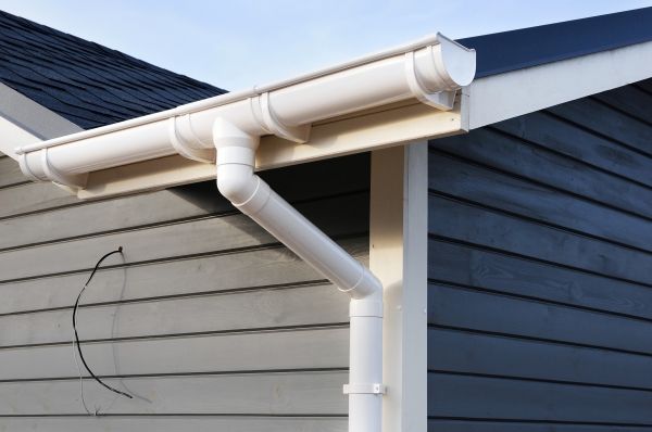 PVC Rain Gutter Installation