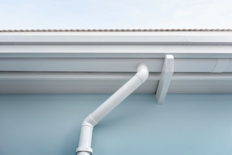Plastic Downspout Installation detail